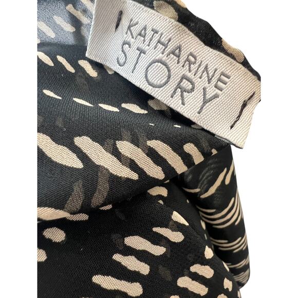 Kathrine Story One Size Flowey Top With Necklace Coverup Swim Tropical Women's - Picture 4 of 5